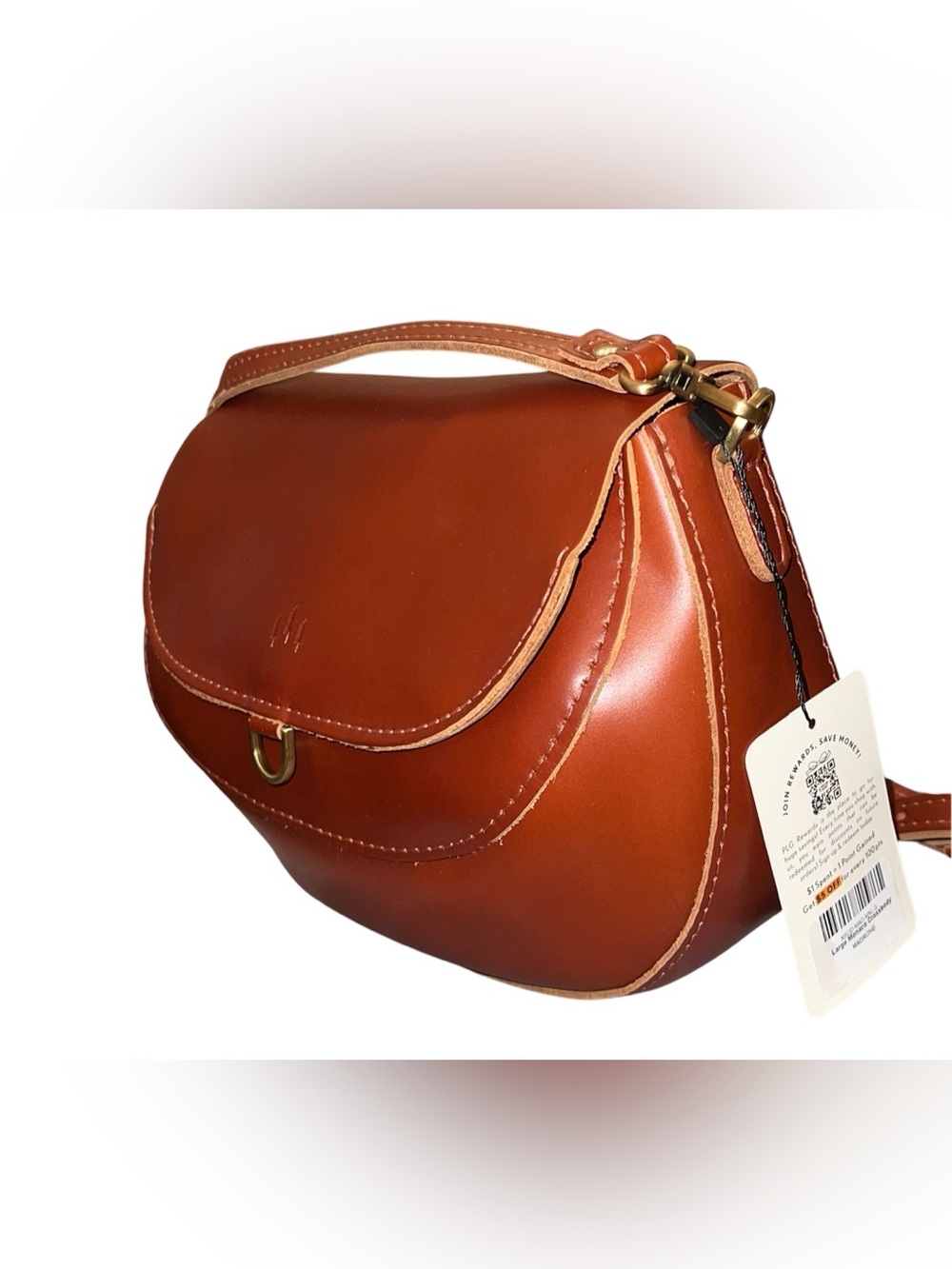 Portland Leather Goods Madrone Monaco Crossbody Bag - NWT - Picture 4 of 8